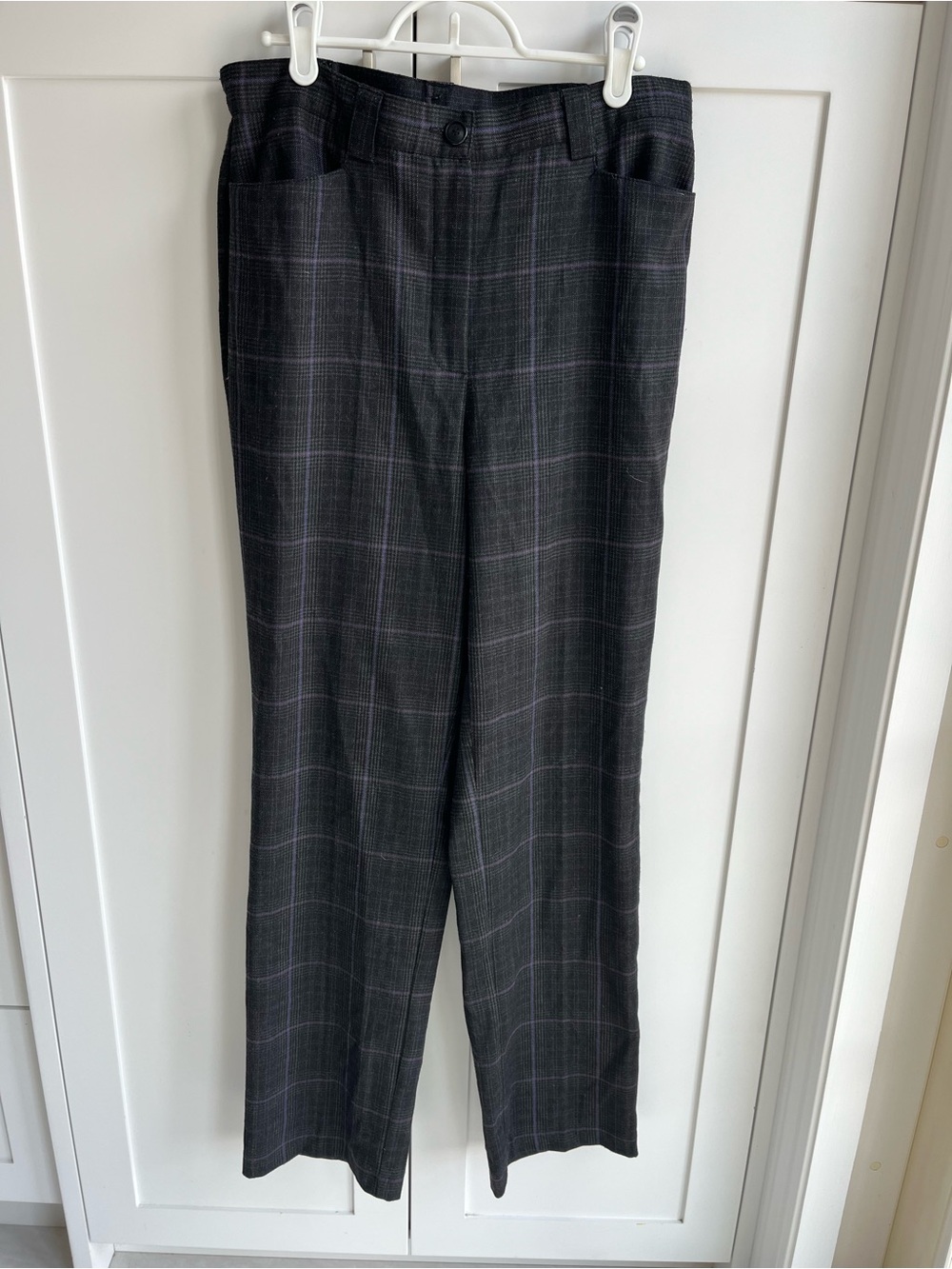 Vintage plaid trouser